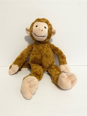 Gund Monkey Plush Swingsley Brown Stuffed Spider Monkey Toy 12” Zoo
